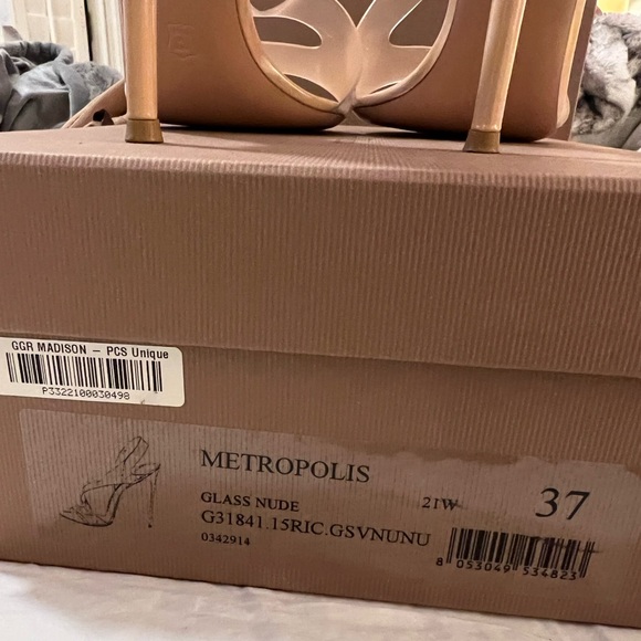 Gianvito Rossi Metropolis Nude Heel 37 - Picture 5 of 5